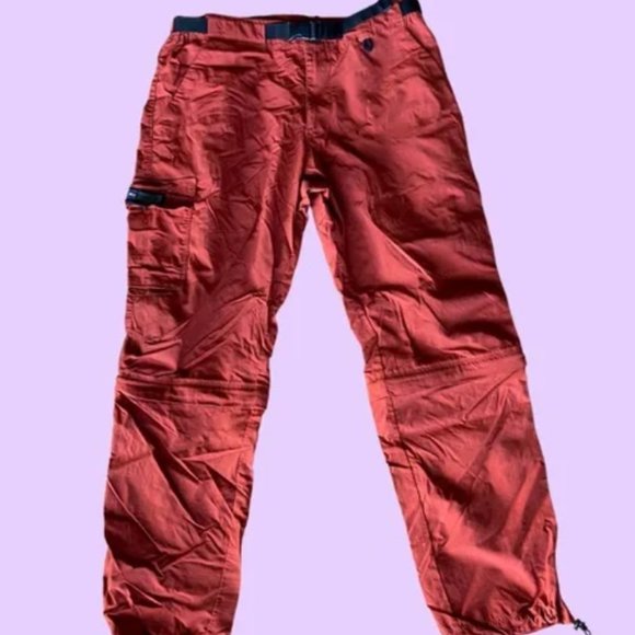 REI Belted Hiking Climbing Pants Cargo Pants - Picture 1 of 4